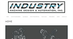 Desktop Screenshot of industrymachinedesign.com