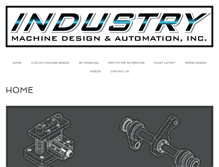 Tablet Screenshot of industrymachinedesign.com